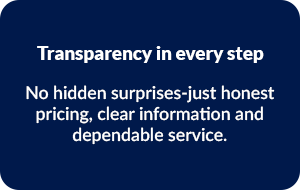 Transparency in every step